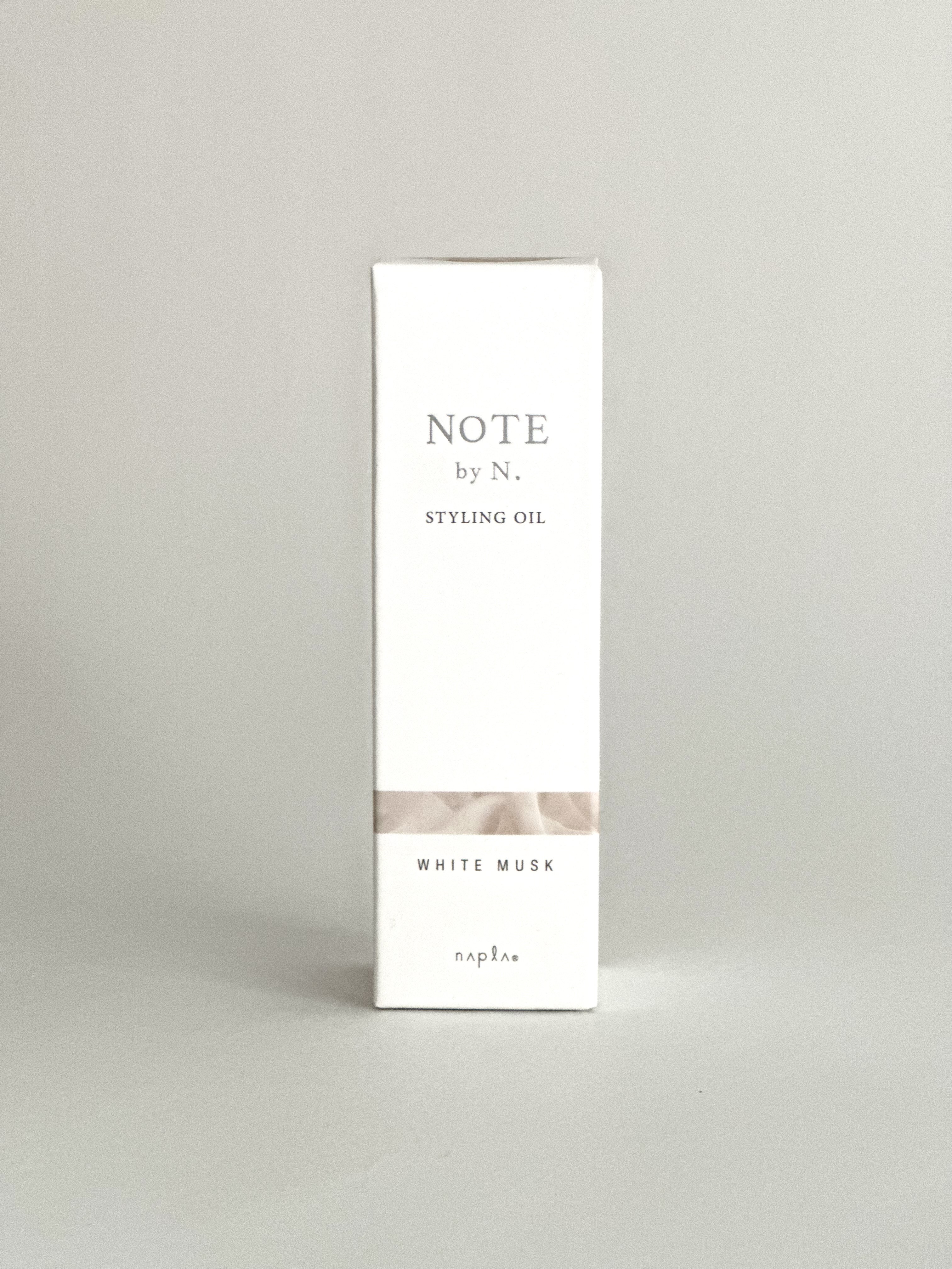 NOTE by N. スタイリングオイル　WHITE MUSK ホワイトムスク