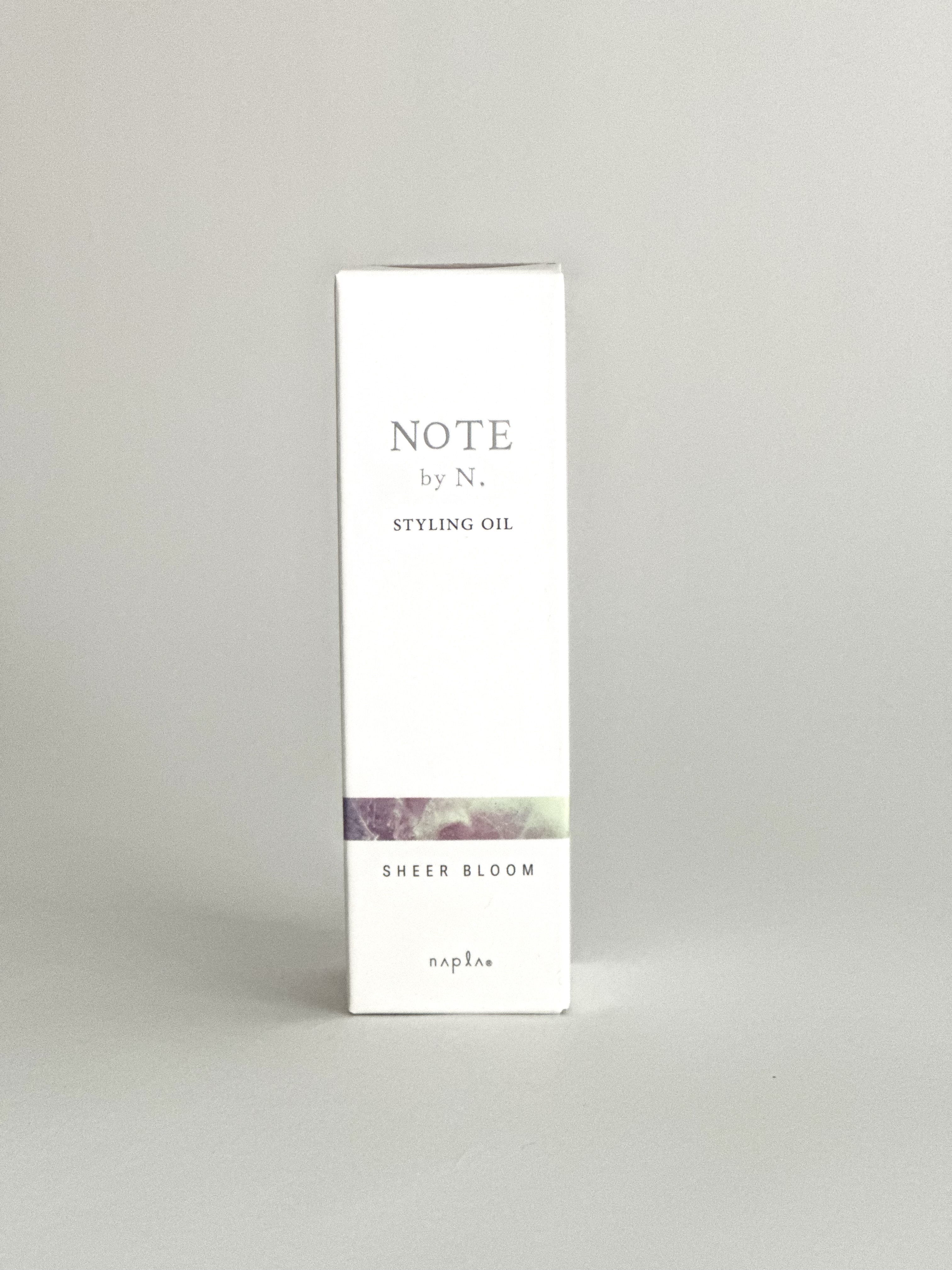 NOTE by N. スタイリングオイル　SHEER BLOOM シアーブルーム