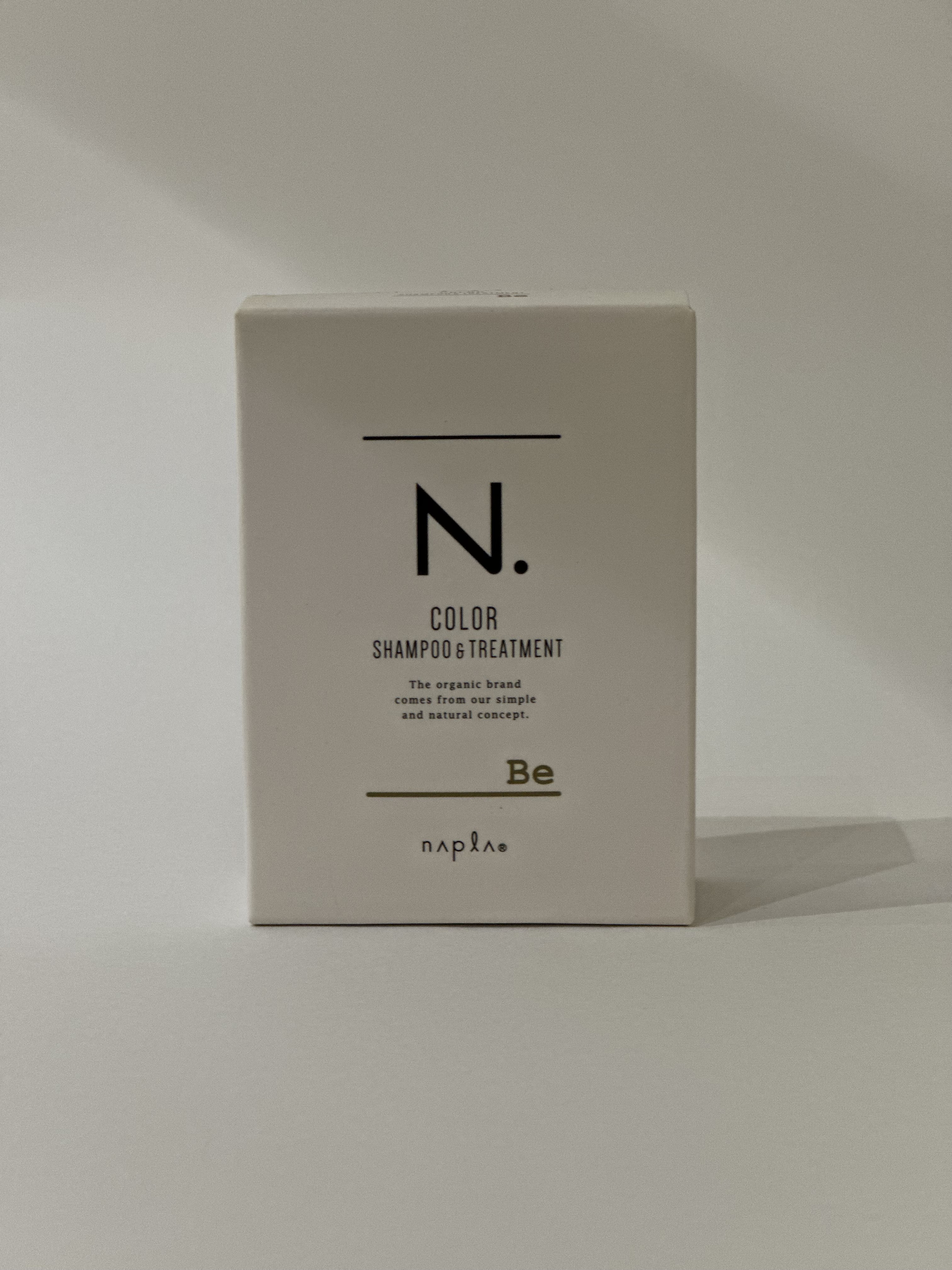 N.カラーシャンプー&トリートメント　ベージュ　ミニサイズ